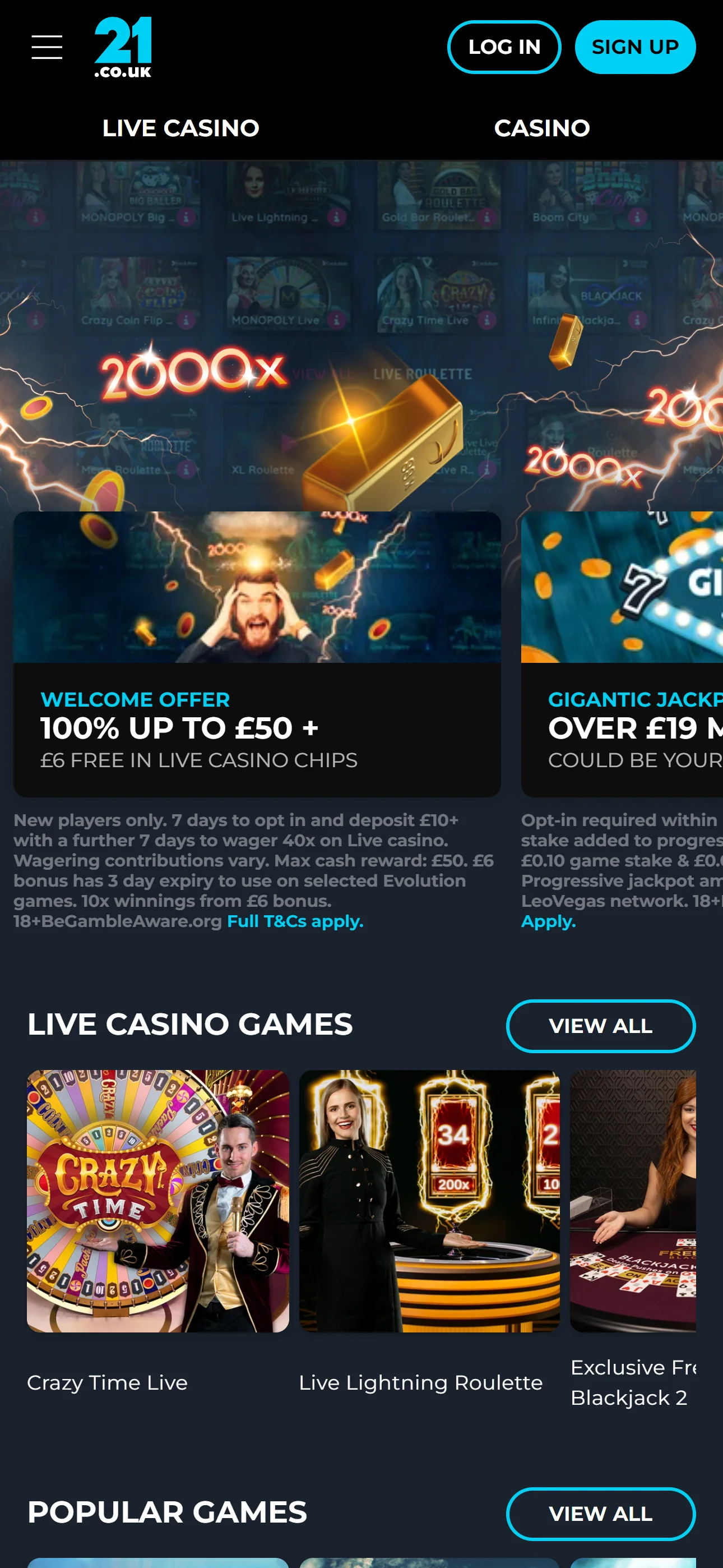 21.co.uk Casino