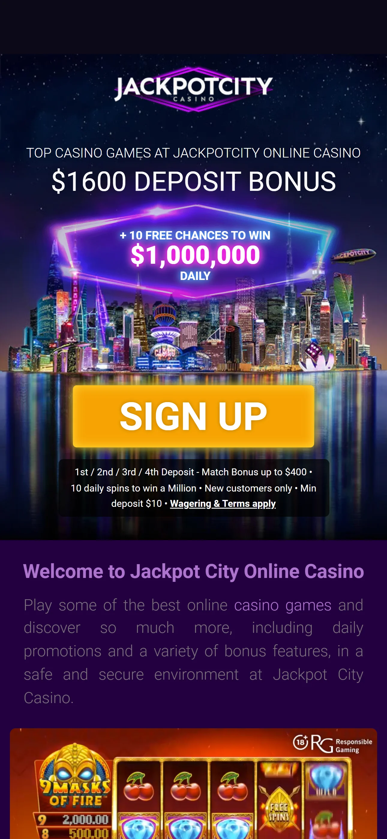 Jackpot City Casino