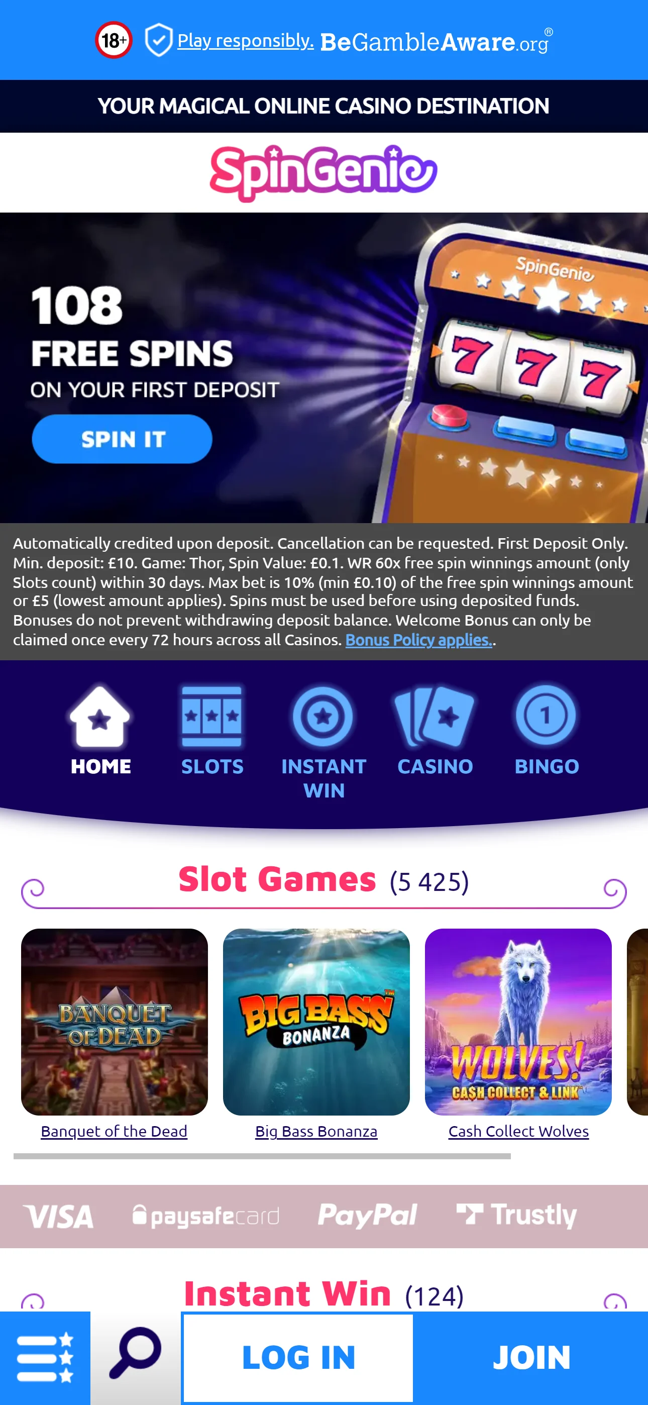 Spin Genie Casino