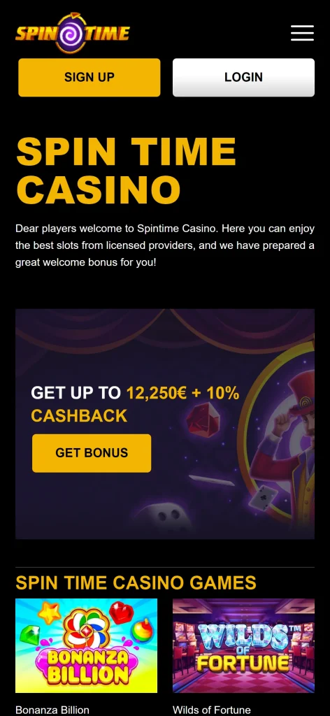 Spin Time Casino