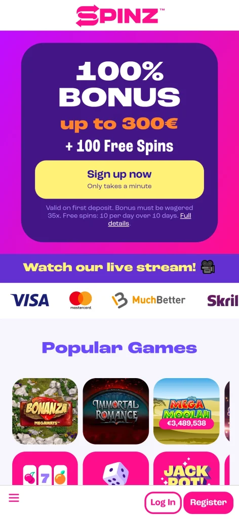 Spinz Casino