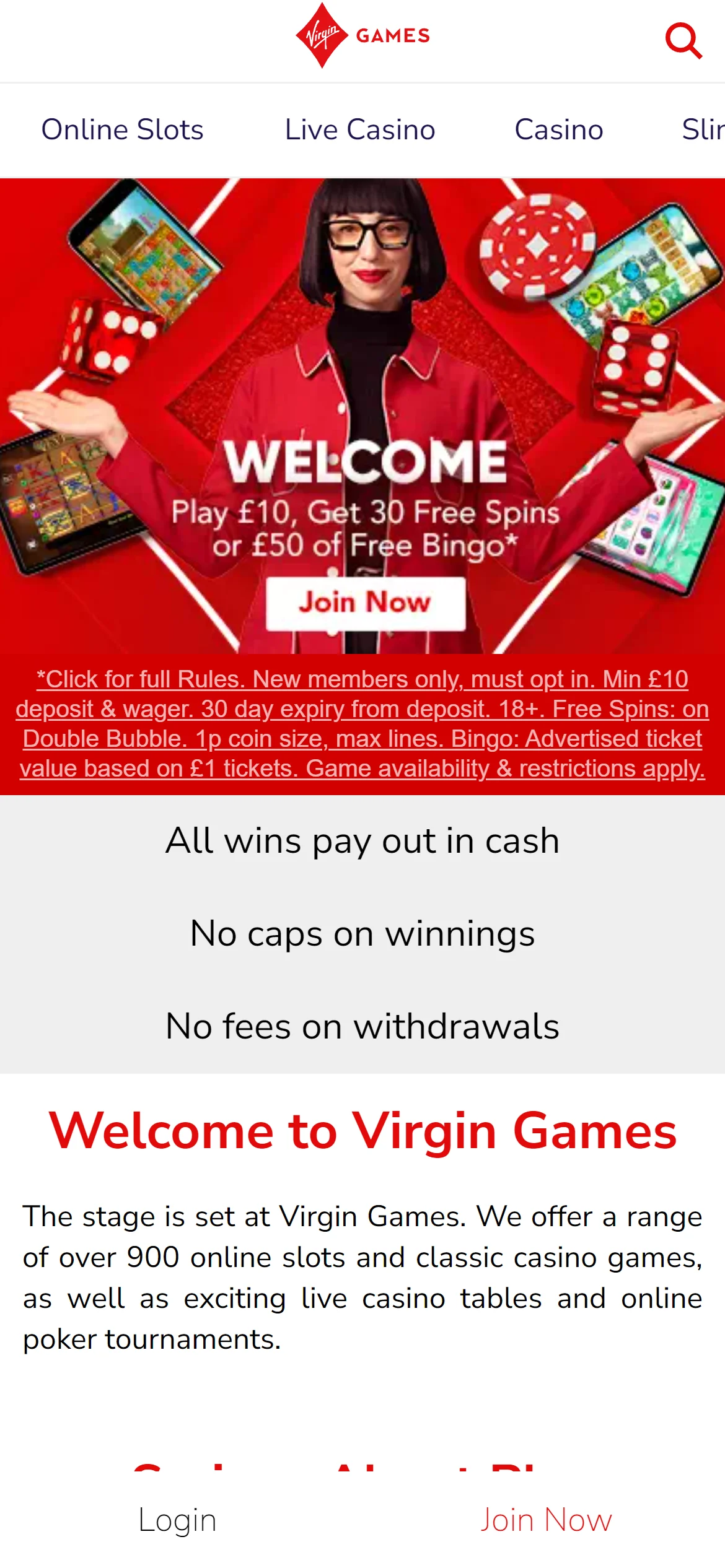 Virgin Games Casino